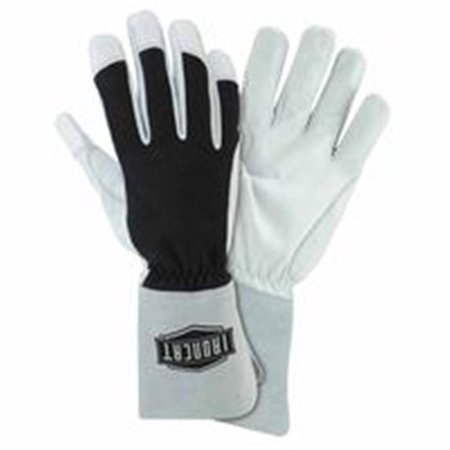 WEST CHESTER PROTECTIVE GEAR Nomex Tig Gloves, Large, Black, White & Gray WE388595